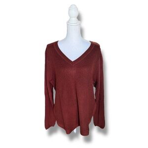 Josslyn V Neck Sweater Size XL